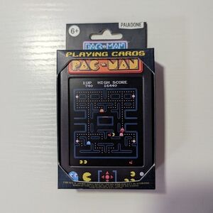 Brand New Paladone PAC-MAN Playing Cards with Collectible Tin